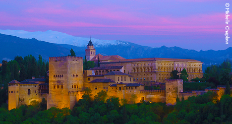 © Michelle Chaplow Breathtaking scenes of the Alhambra, Granada